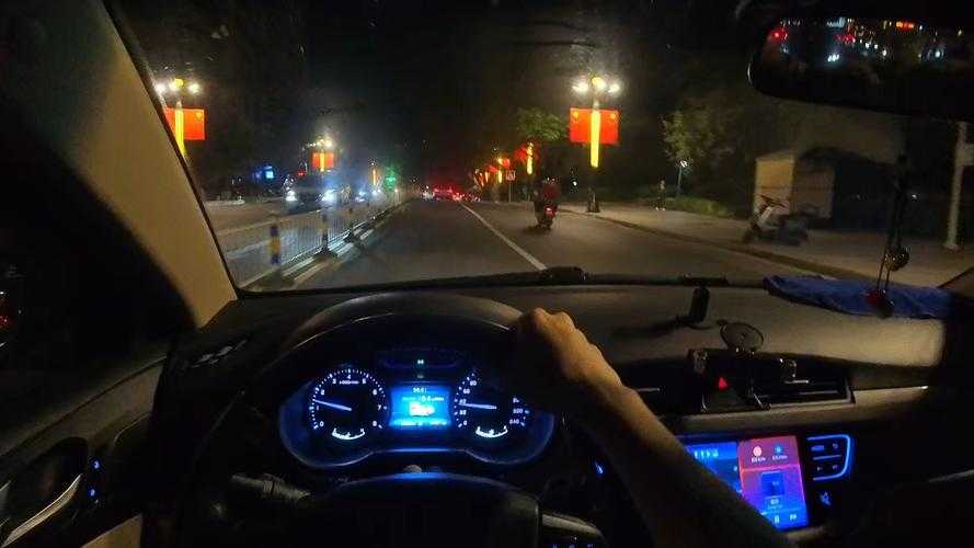 深夜开车视频：疼痛与刺激的真实记录