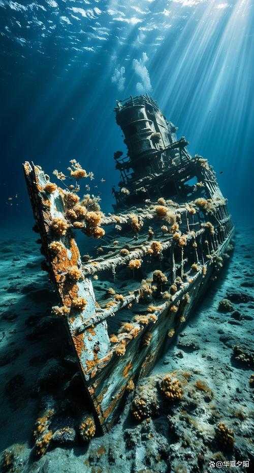 深海沉船之谜：黑水港湾的冥想秘境